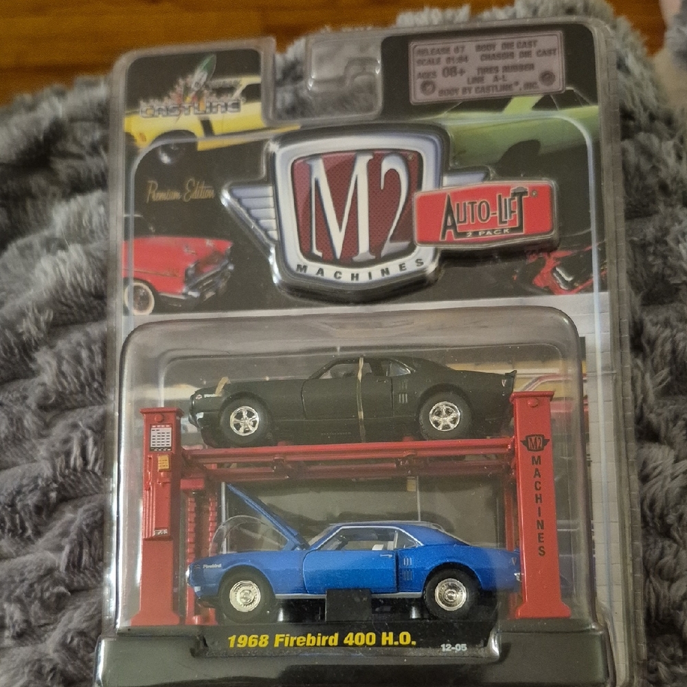 M2 Machines 1968 Firebird 400 H.O. Diecast Model New In Sesled Package